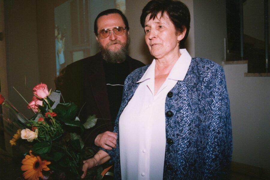 vlevo Jiří Valoch; foto: Anna Pecková